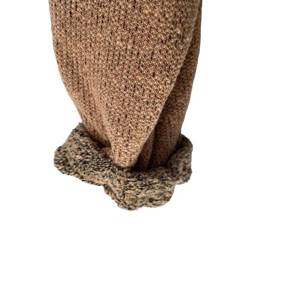 Free People Jade Tan Pullover Knit Crop Sweatshirt size small - Picture 4 of 11